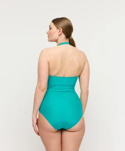 Dames badpak groen