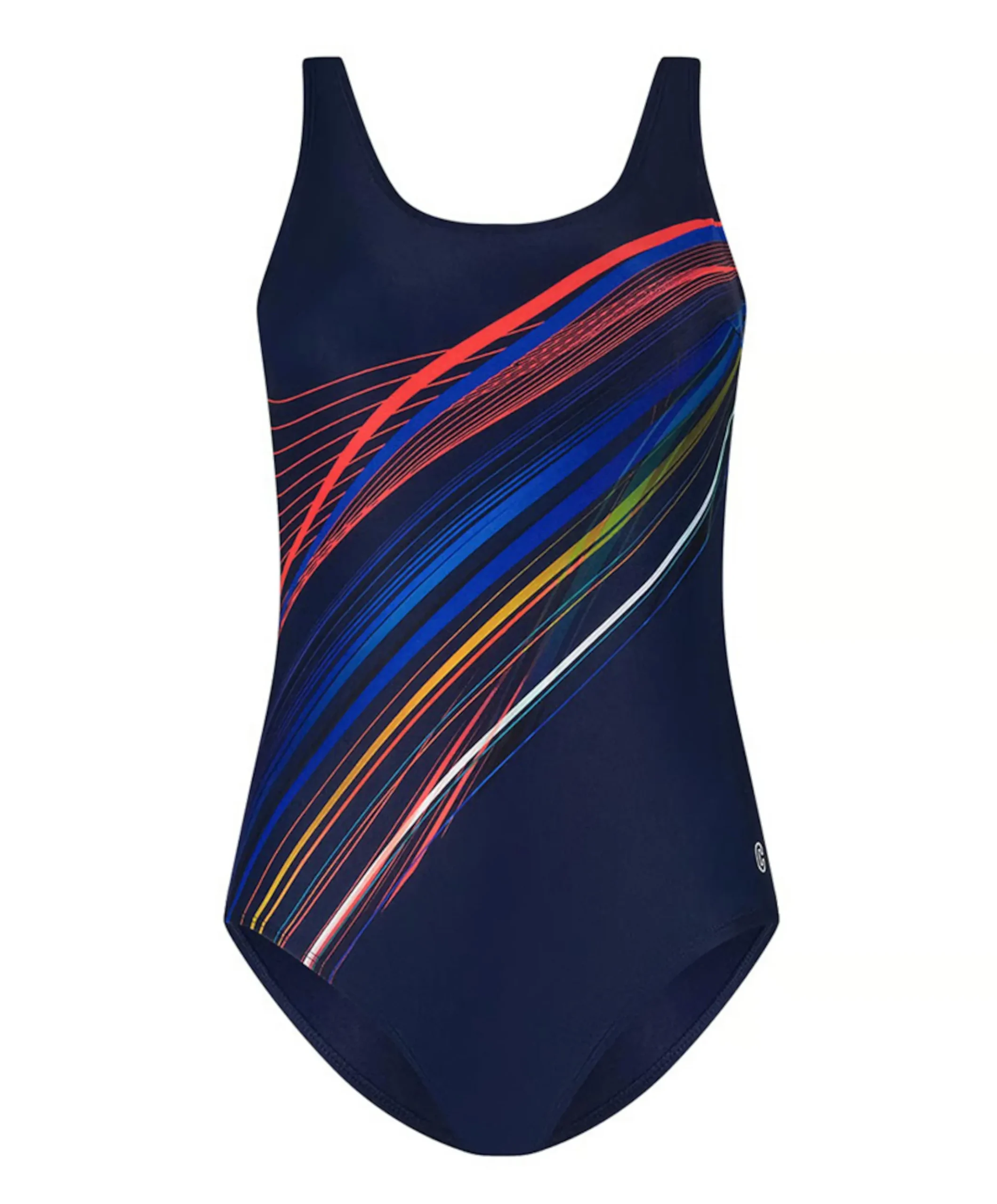 Dames badpak multicolor