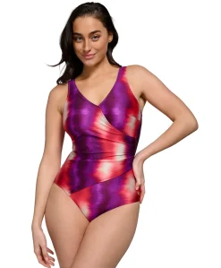 Dames badpak multicolor