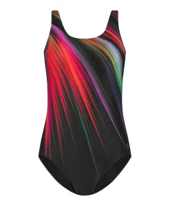 Dames badpak multicolor