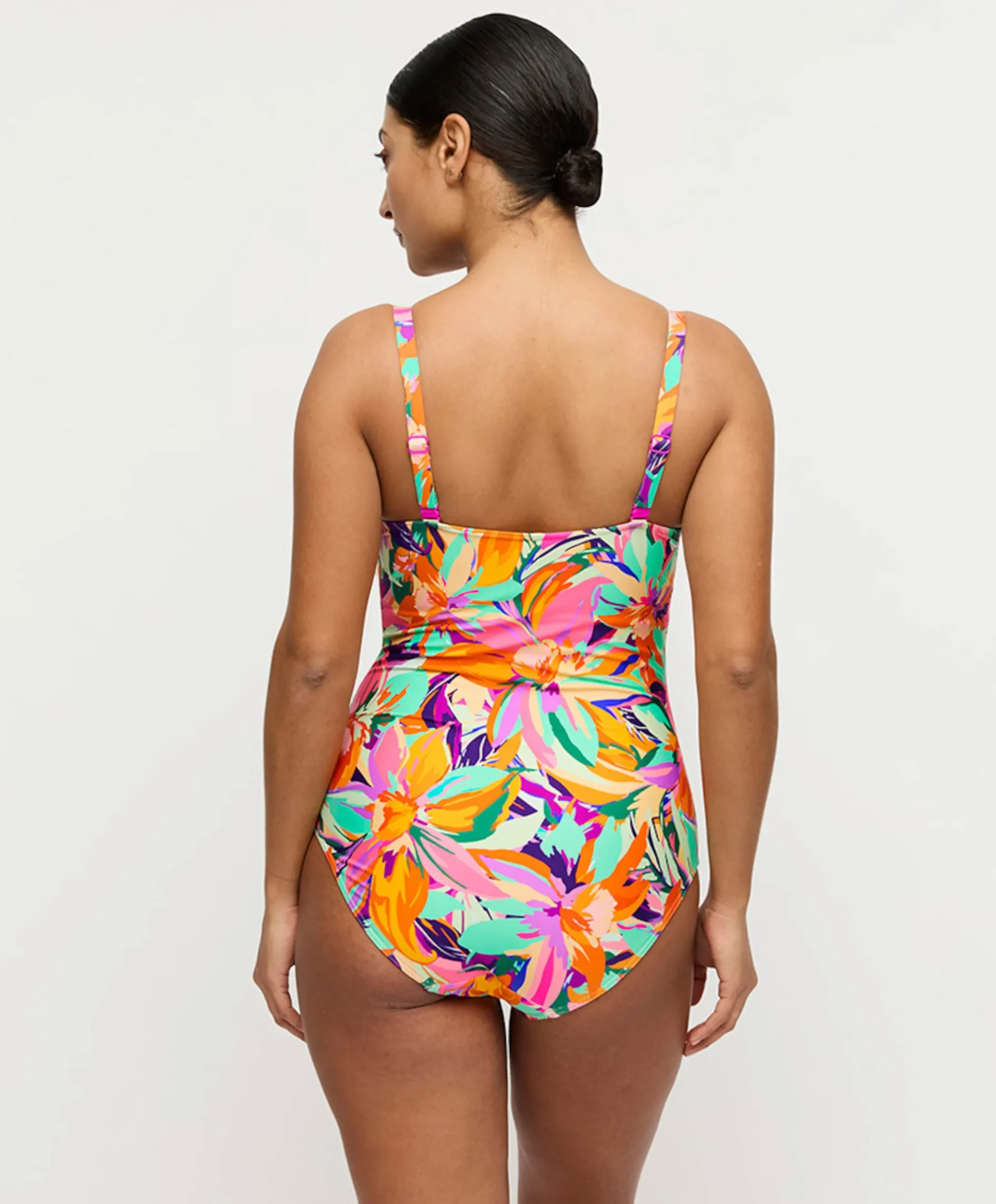 Dames badpak multicolor