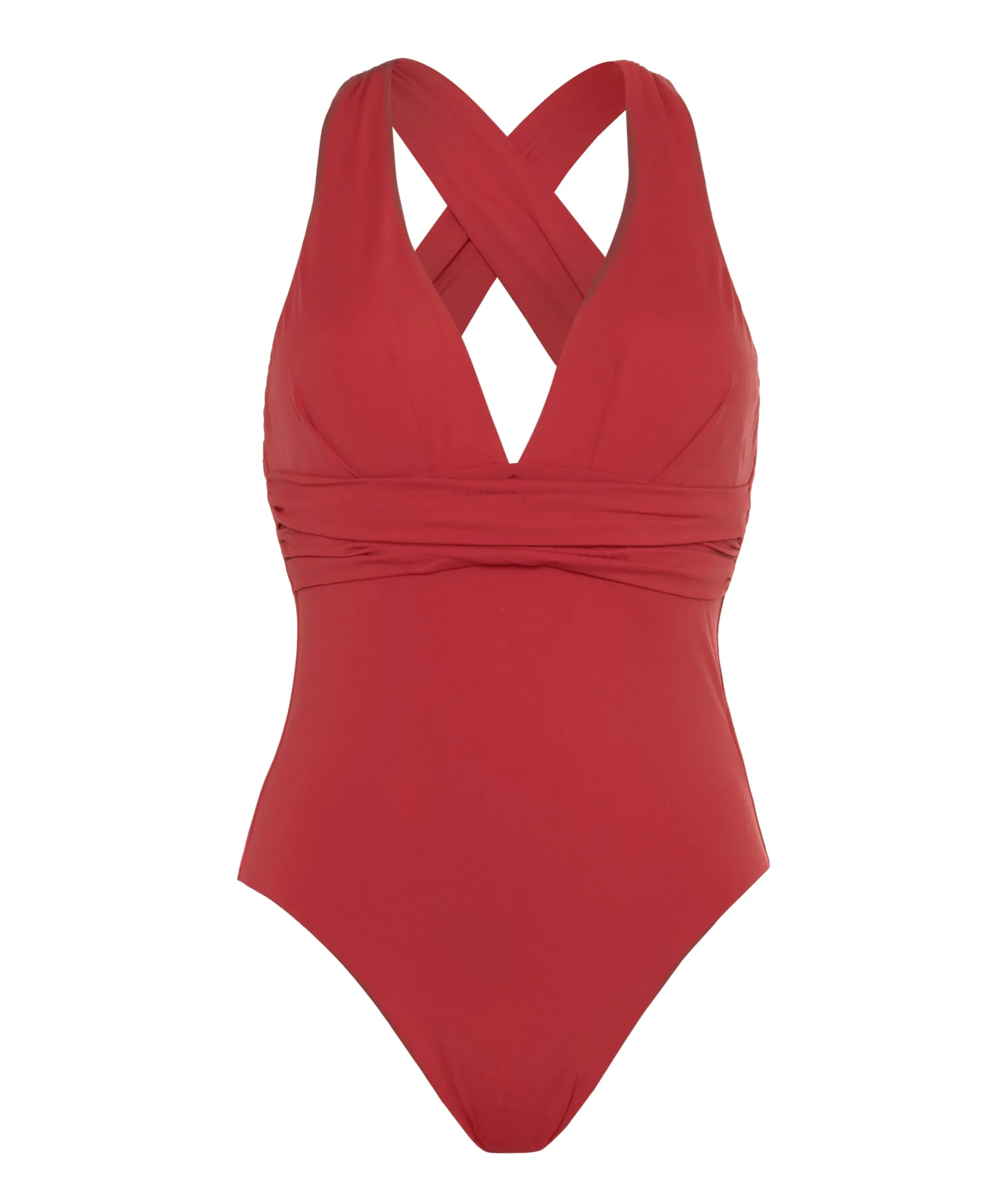 Dames badpak rood