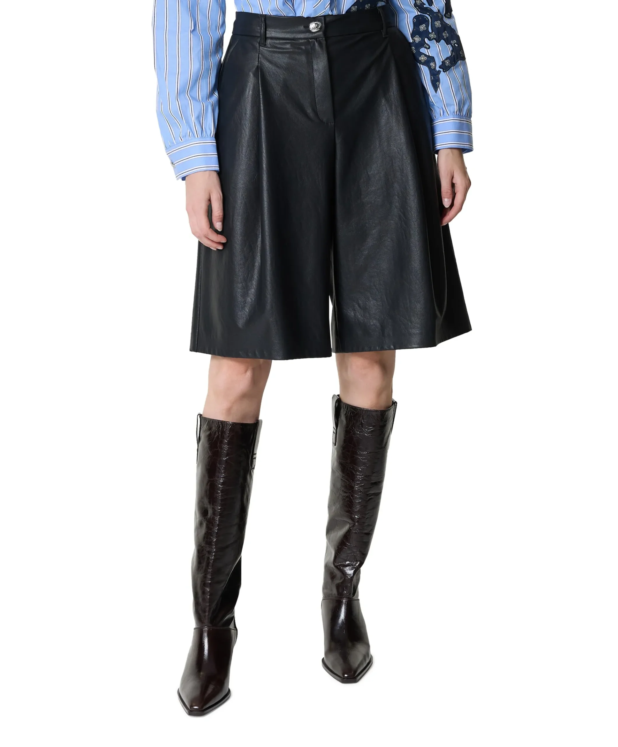dames bermuda zwart