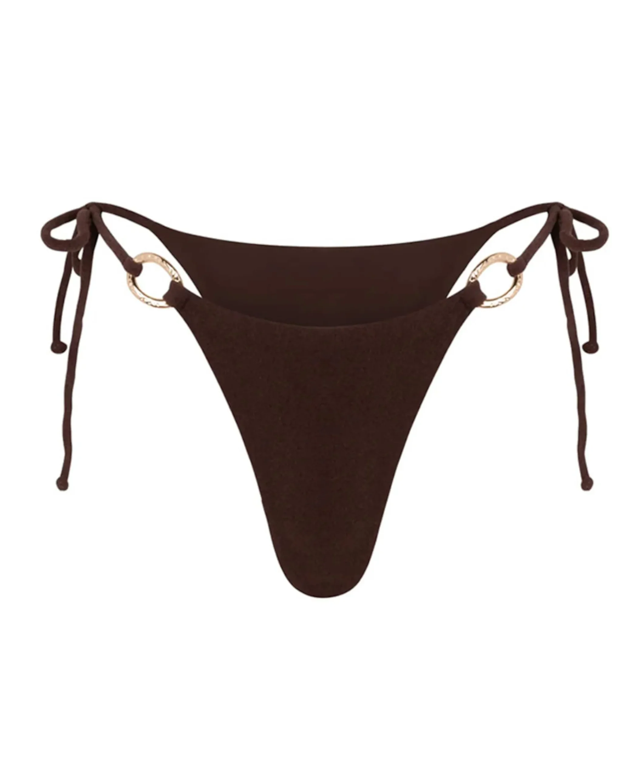 Dames bikinibroekje bruin