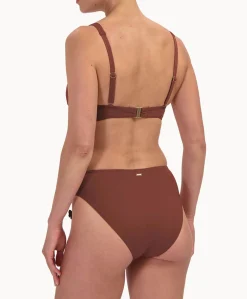 Dames bikinibroekje bruin