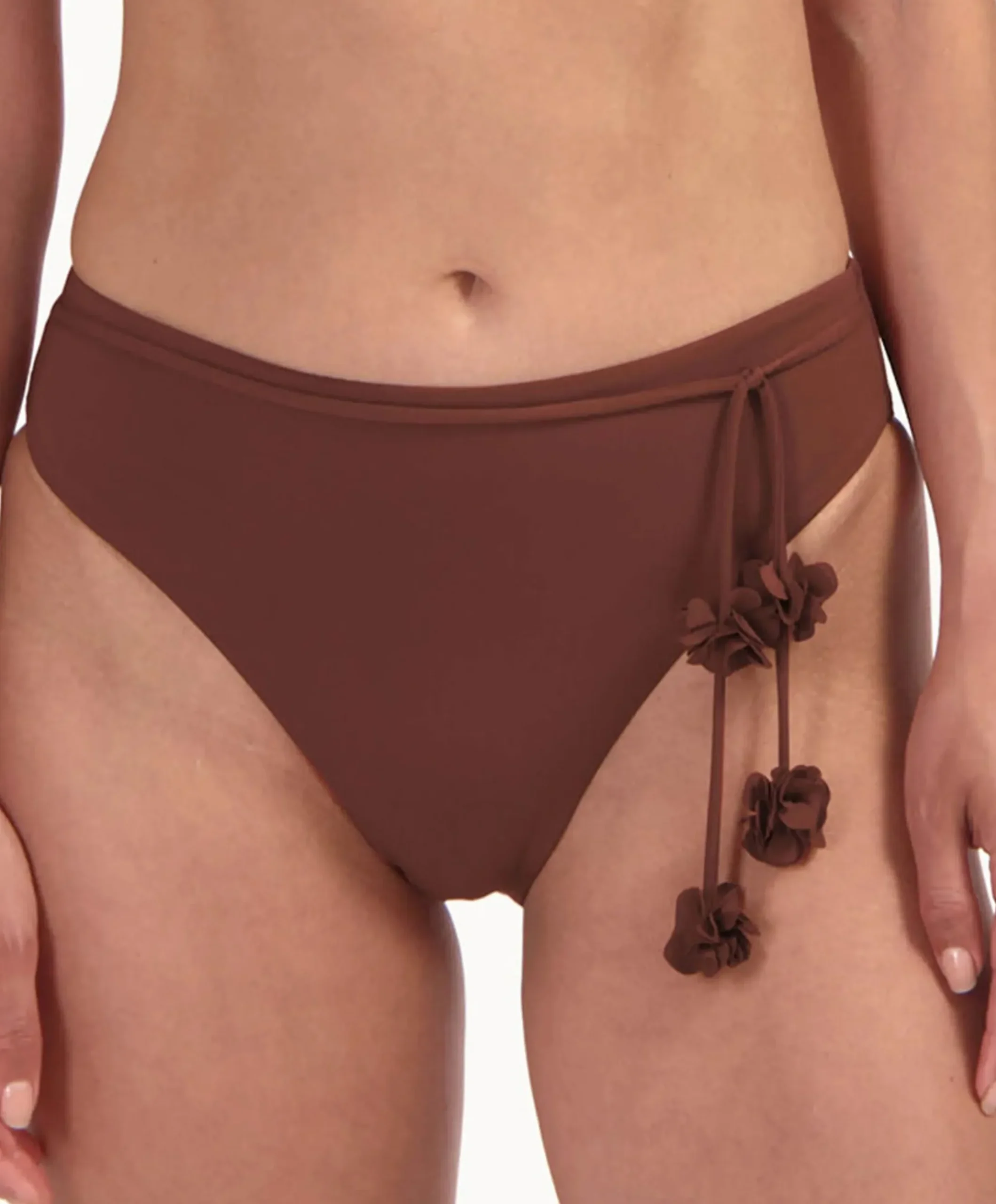 Dames bikinibroekje bruin