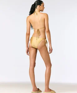 Dames bikinibroekje goud