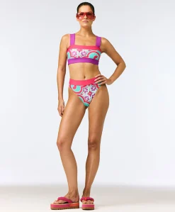 Dames bikinibroekje multicolor