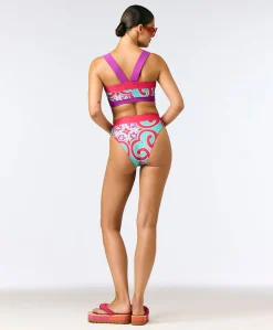 Dames bikinibroekje multicolor