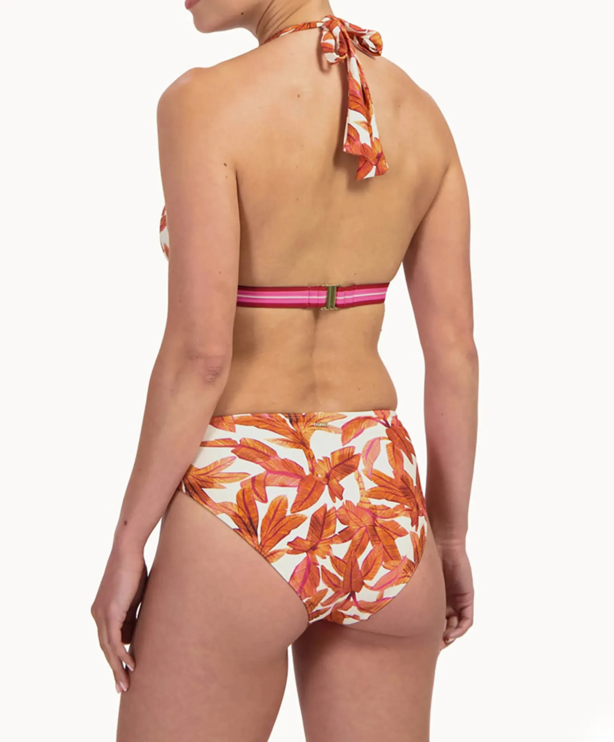 Dames bikinibroekje oranje