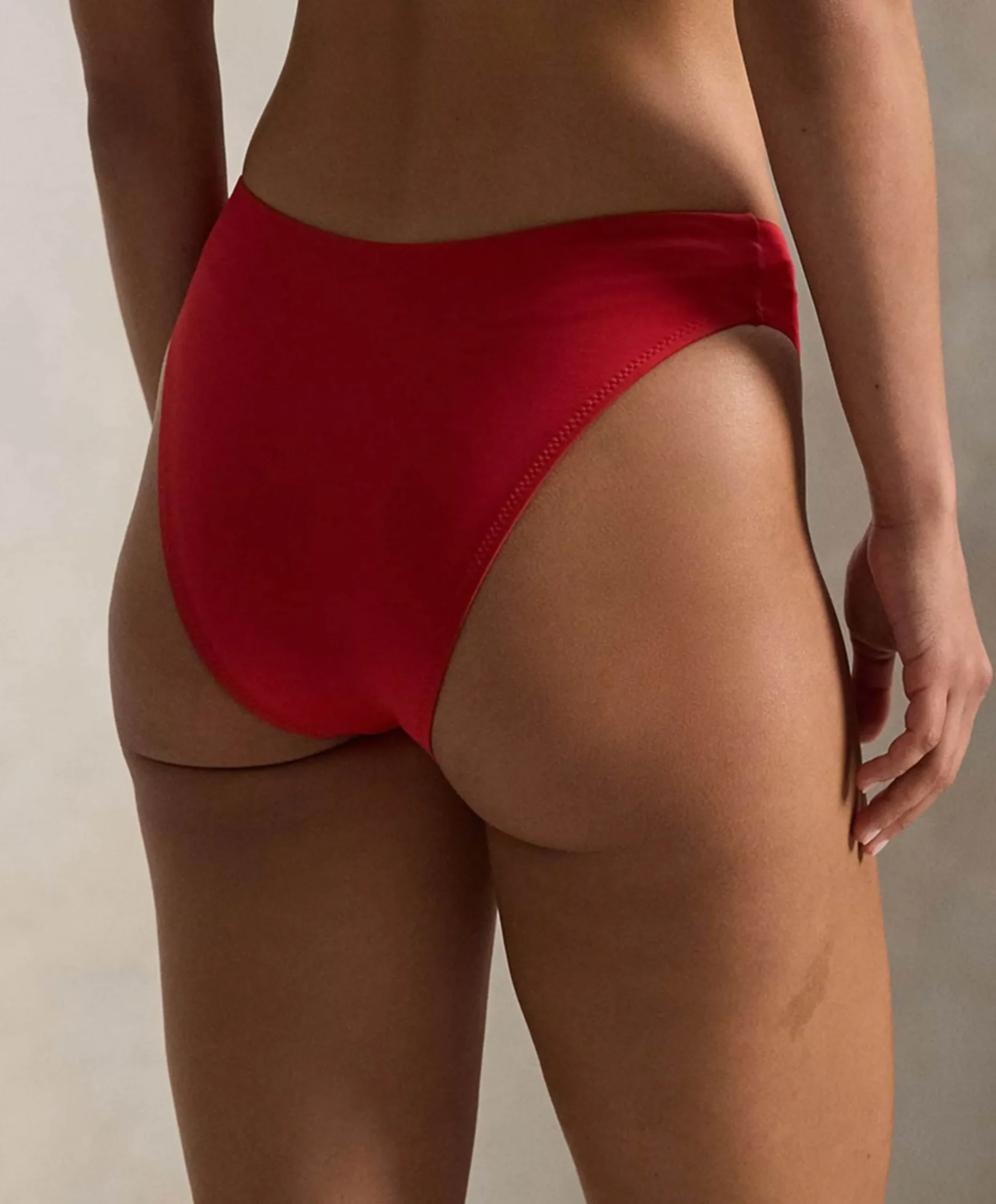 Dames bikinibroekje rood