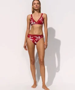 Dames bikinibroekje rood