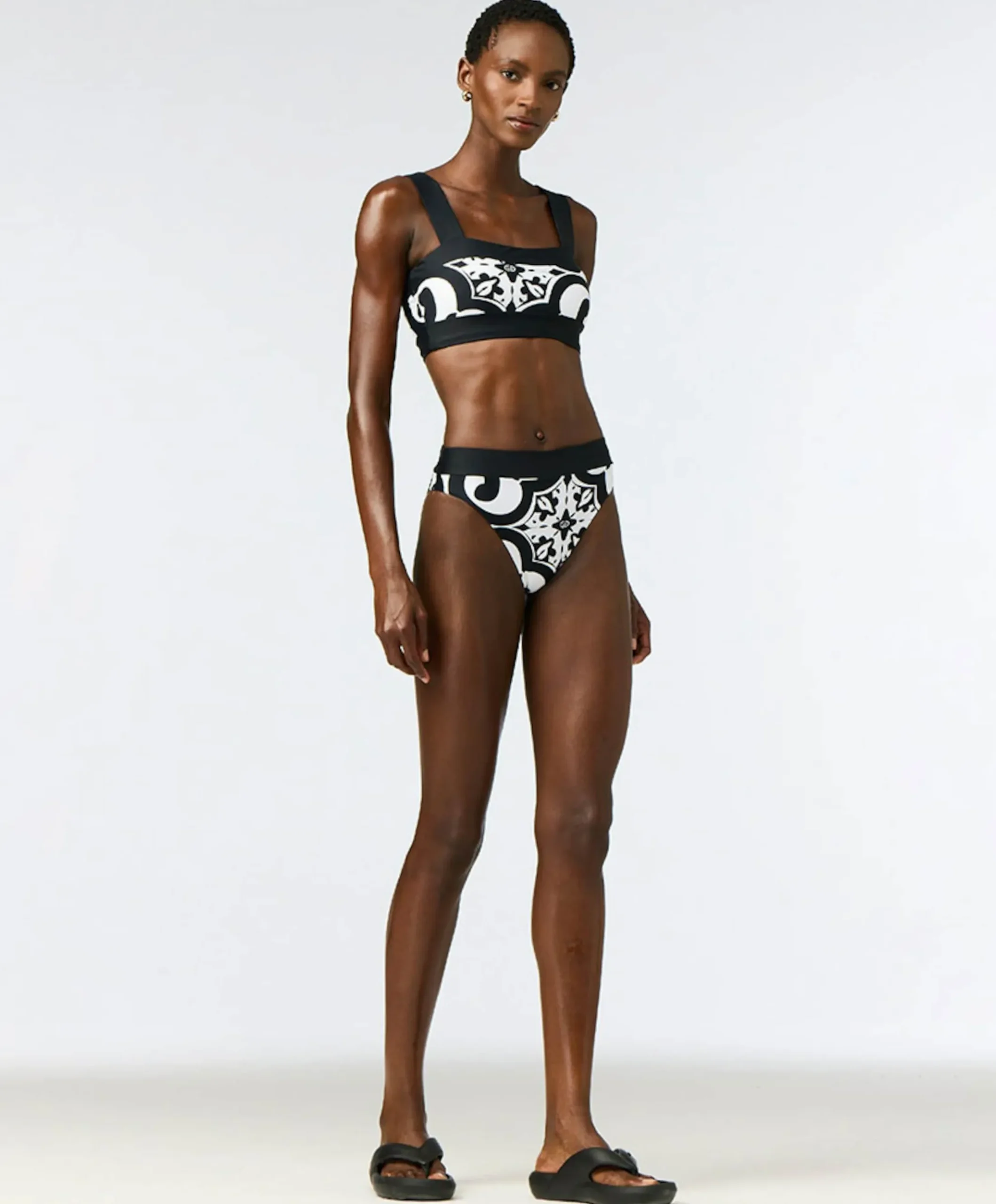 Dames bikinibroekje zwart