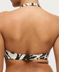 Dames bikinitop beige