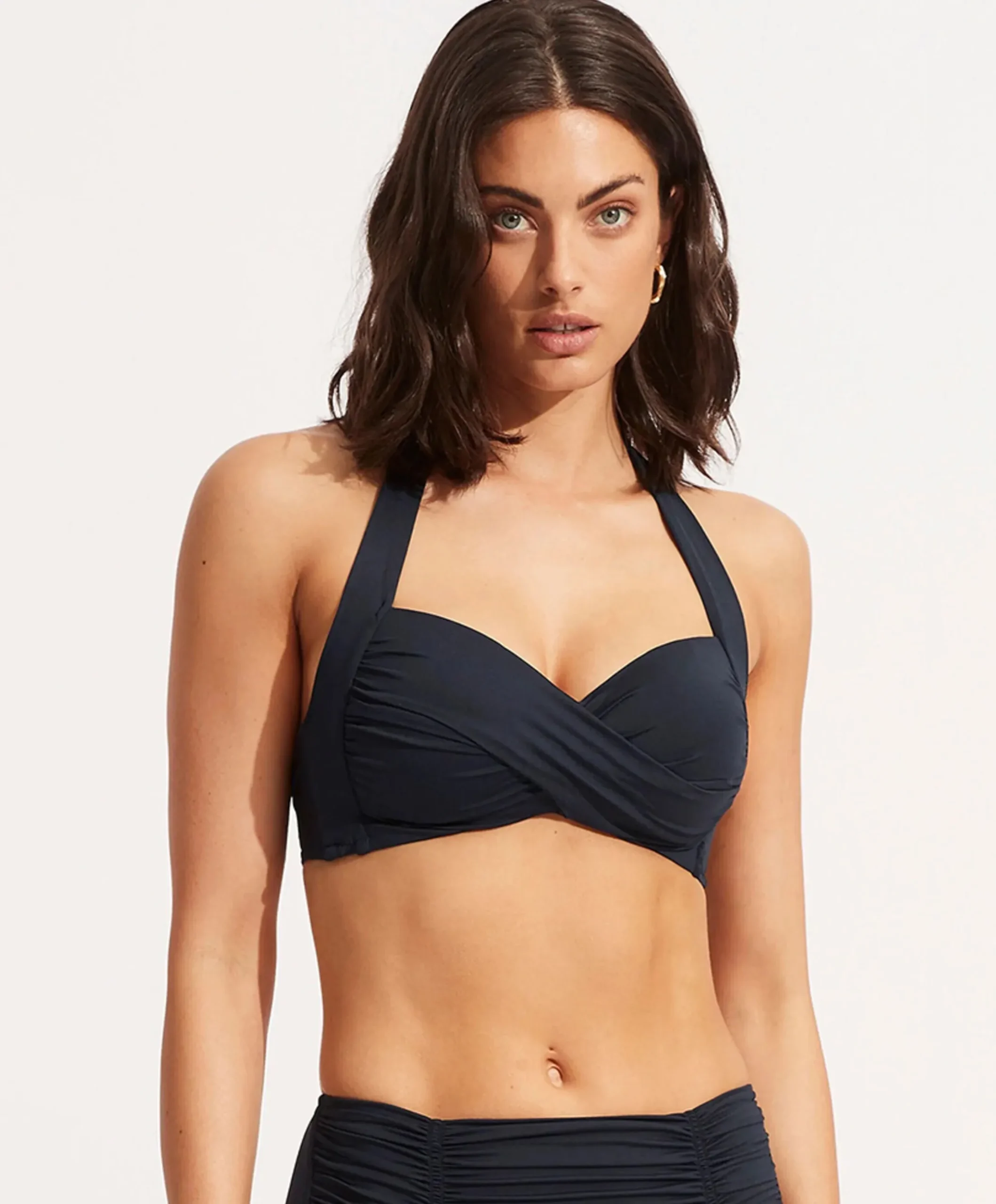 Dames bikinitop blauw