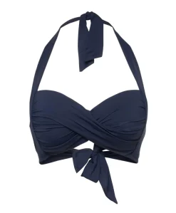Dames bikinitop blauw