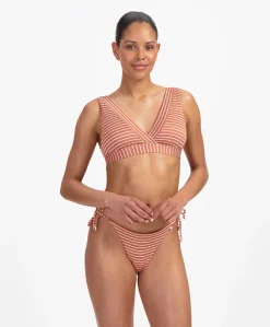 Dames bikinitop brique