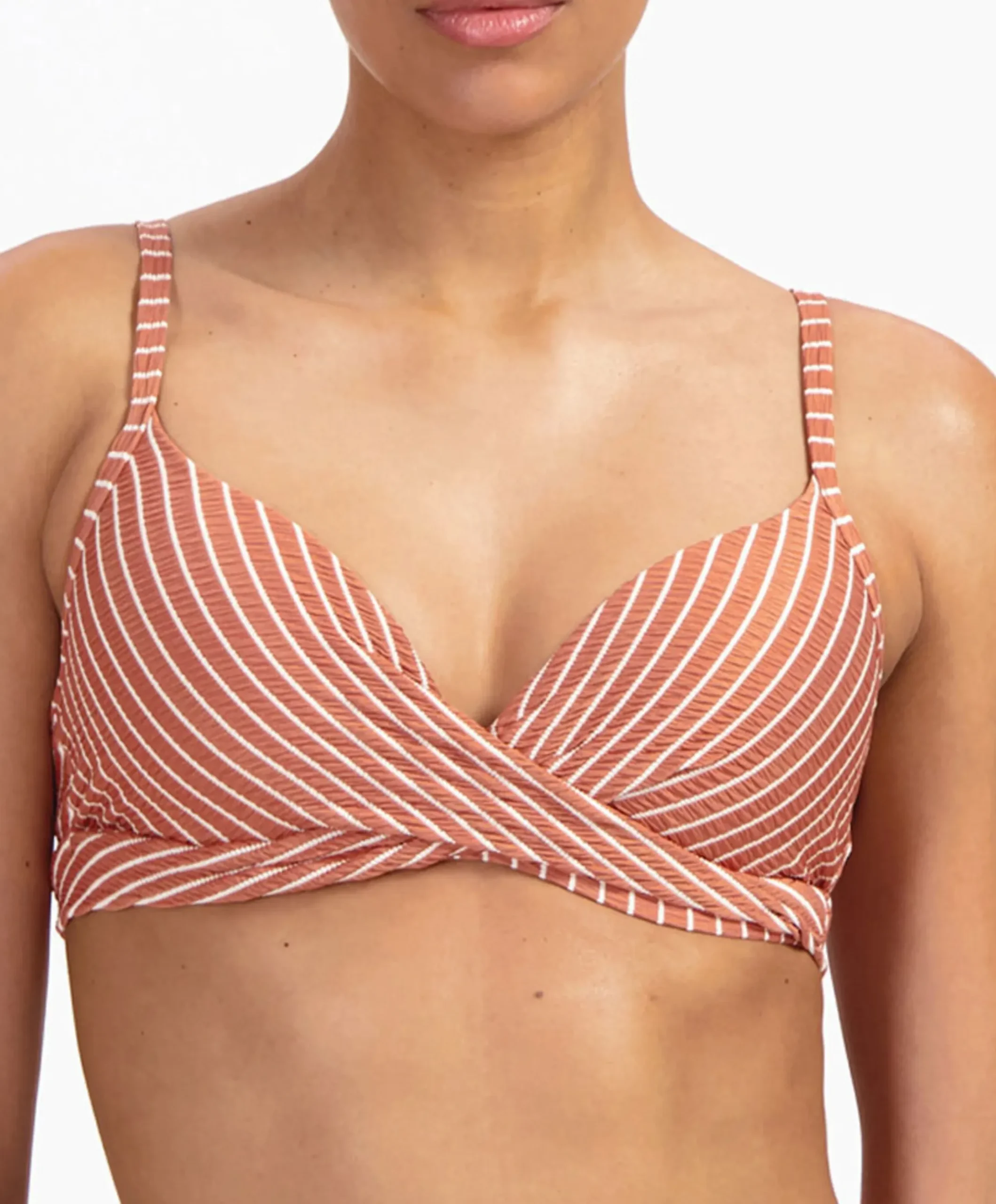 Dames bikinitop brique
