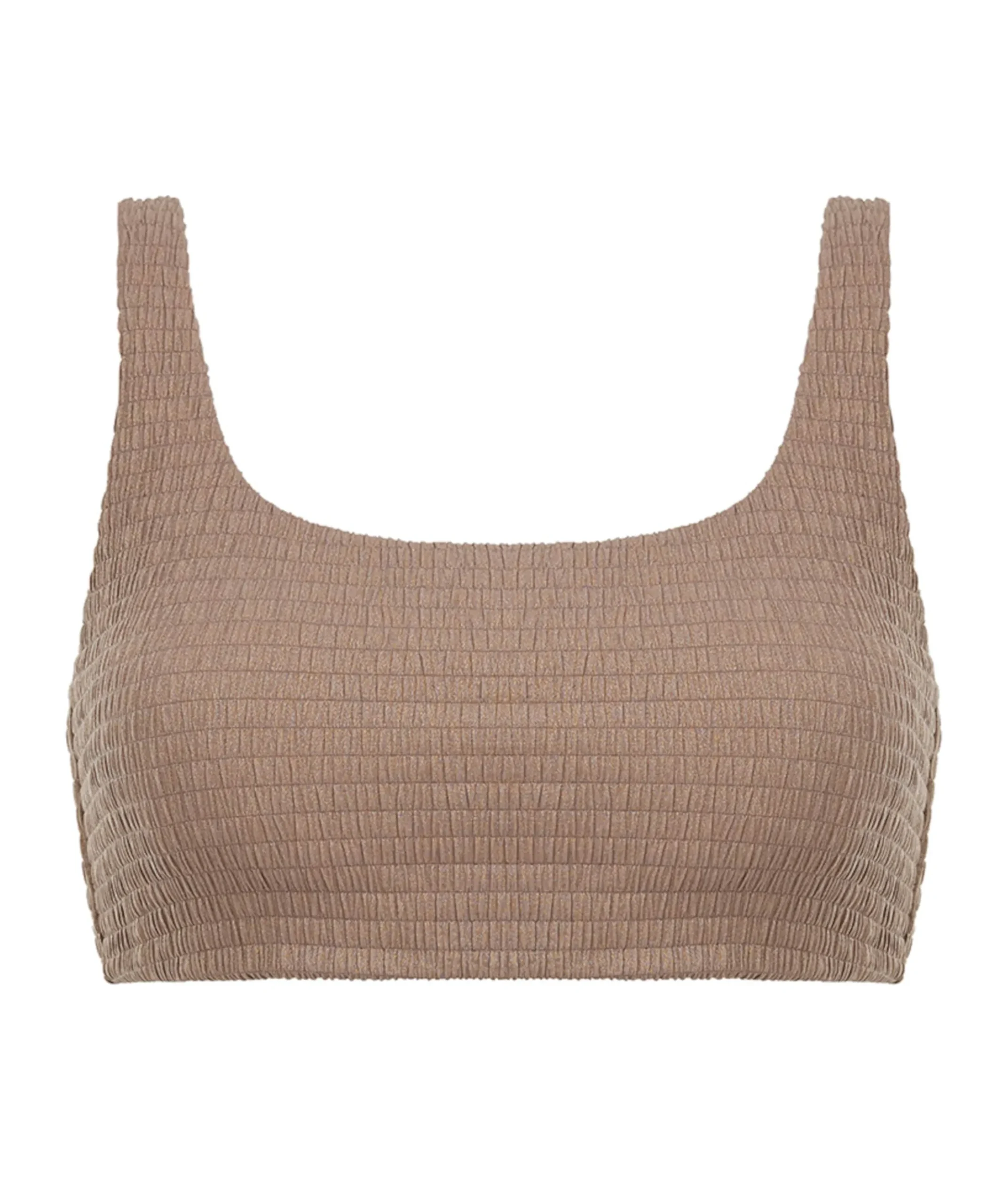 Dames bikinitop bruin