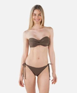 Dames bikinitop bruin