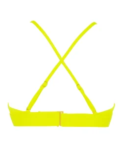 Dames bikinitop geel
