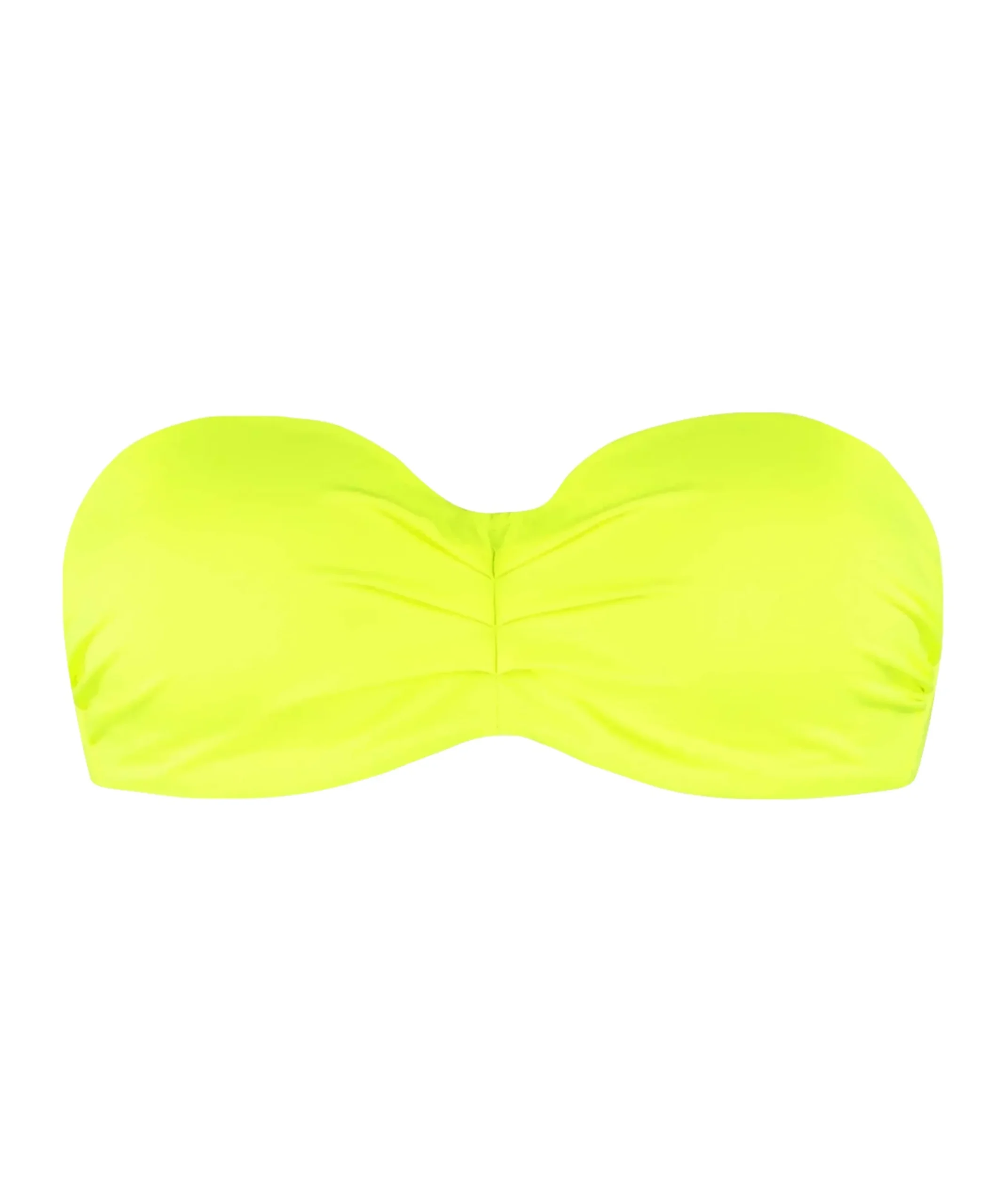 Dames bikinitop geel