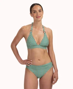 Dames bikinitop groen