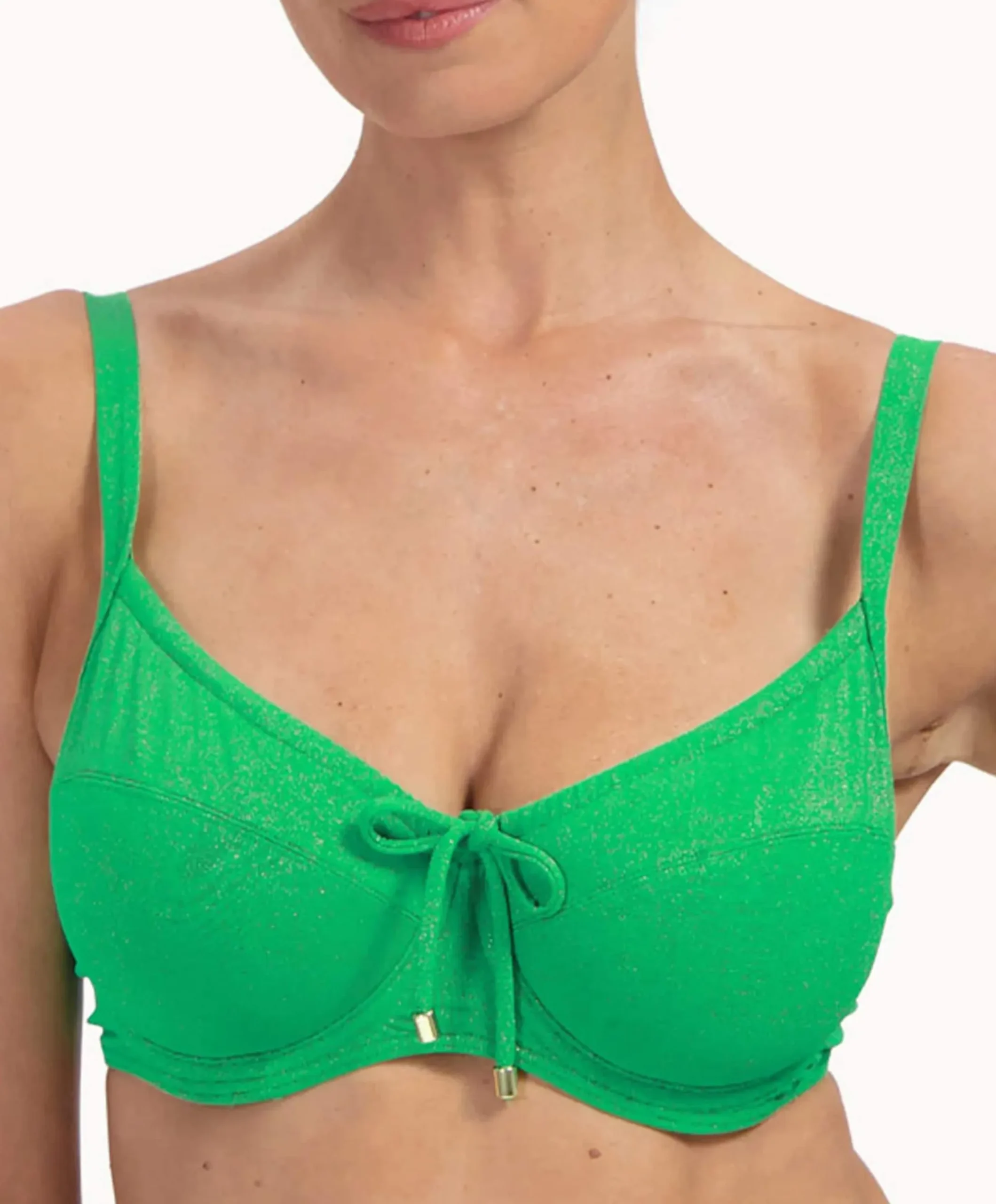 Dames bikinitop groen