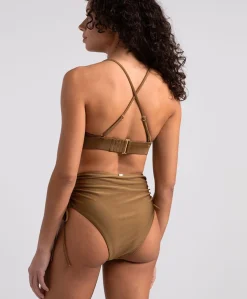 Dames bikinitop groen
