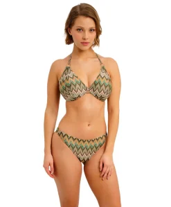 Dames bikinitop groen