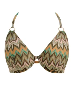 Dames bikinitop groen
