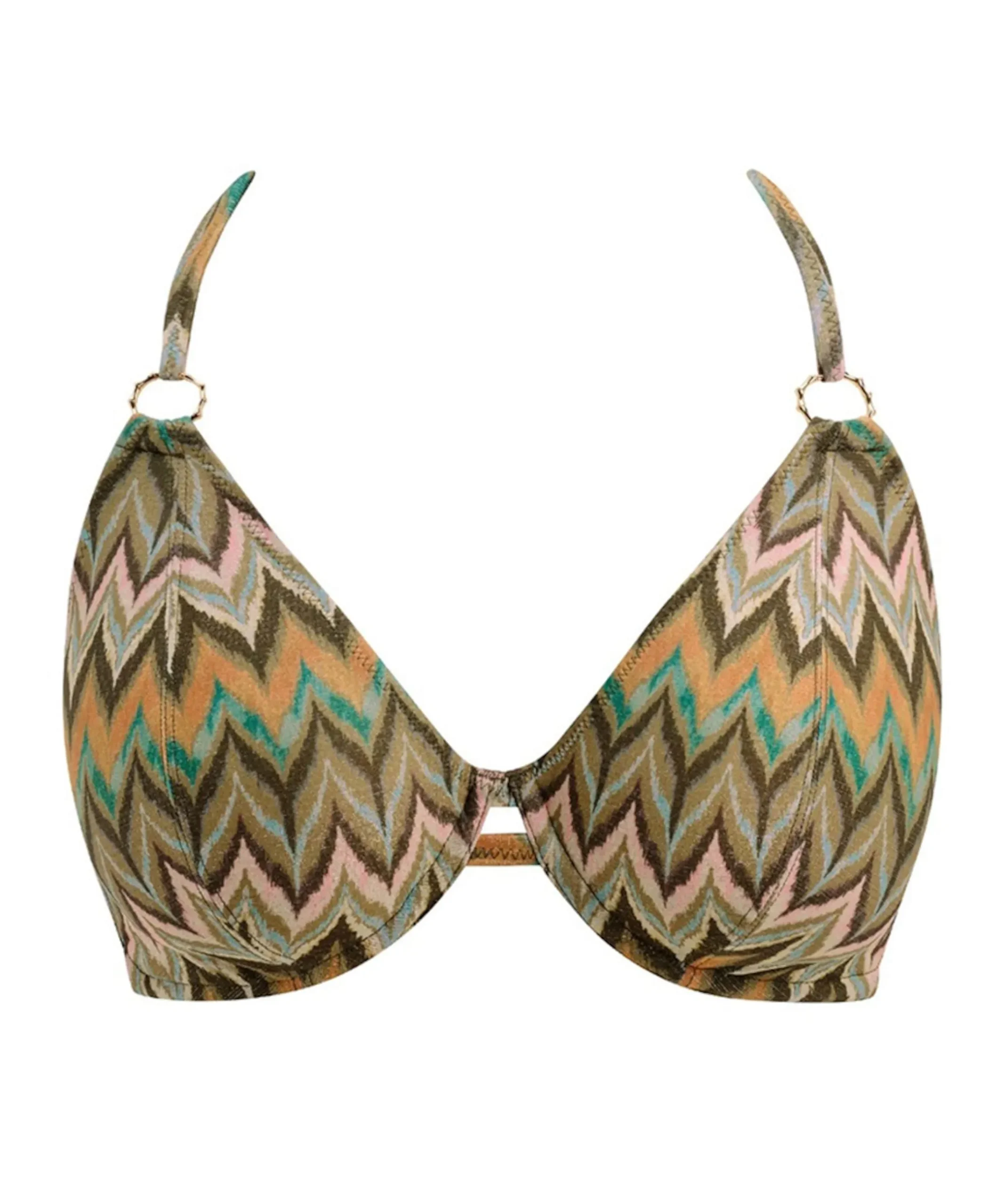 Dames bikinitop groen