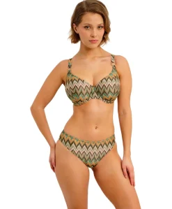 Dames bikinitop groen