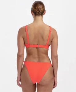 Dames bikinitop oranje