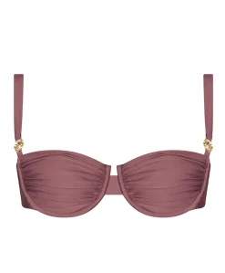 Dames bikinitop paars