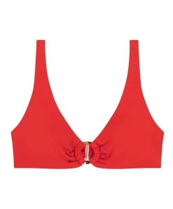 Dames bikinitop rood