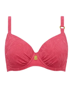 Dames bikinitop roze