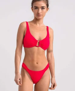 Dames bikinitop roze
