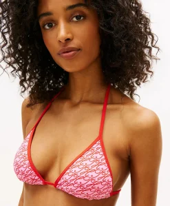 Dames bikinitop roze