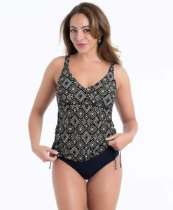Dames bikinitop zwart