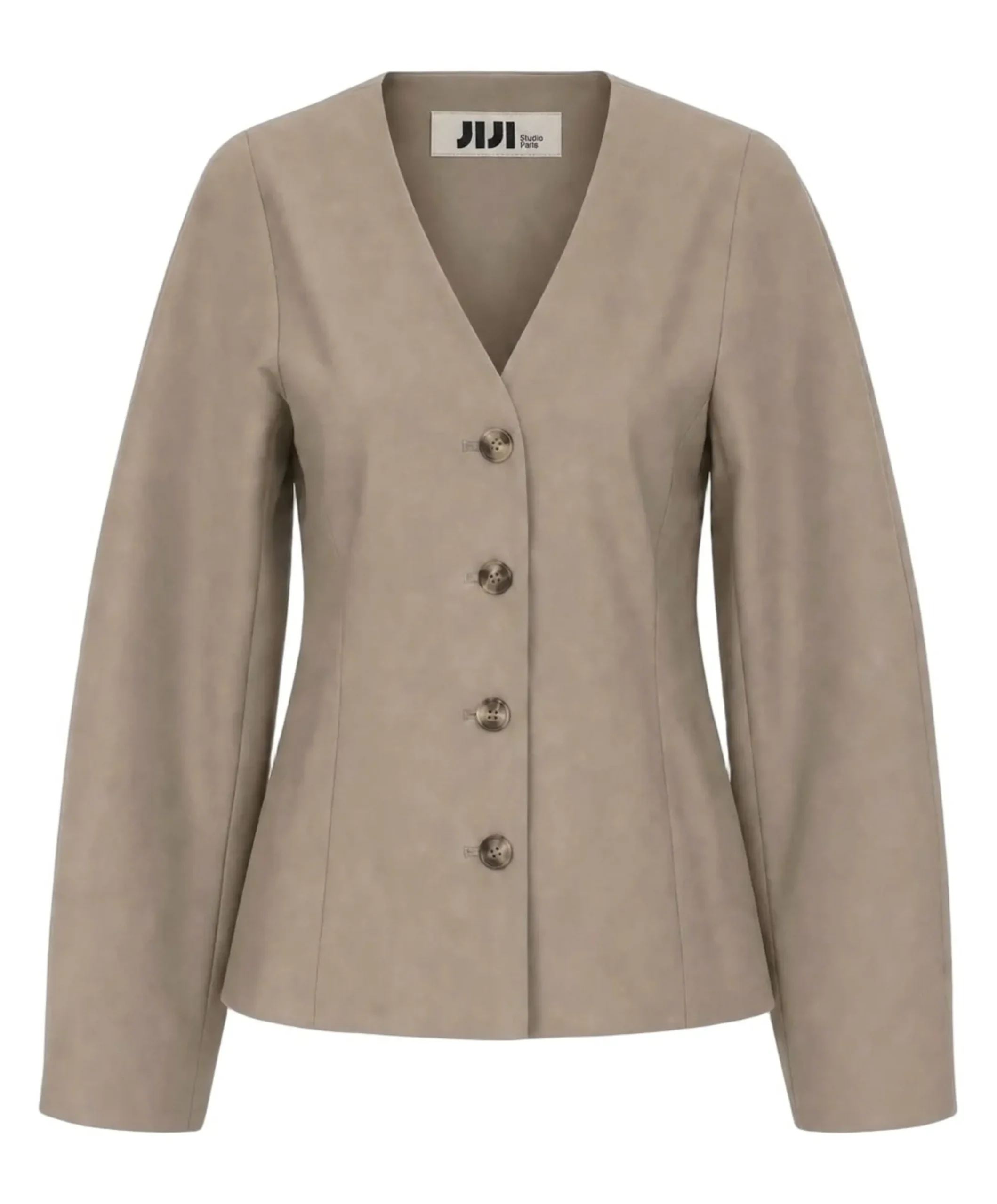Dames blazer beige