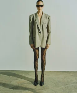 Dames blazer beige