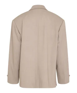 Dames blazer beige