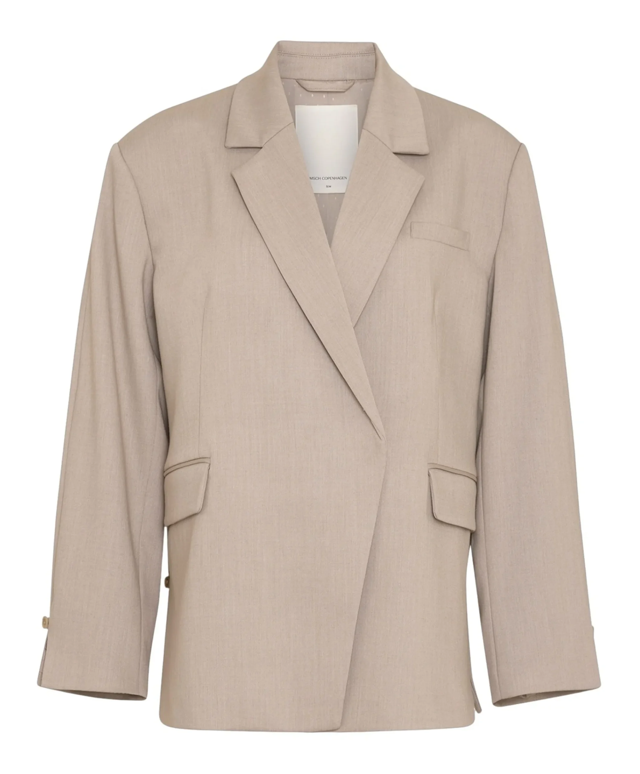 Dames blazer beige