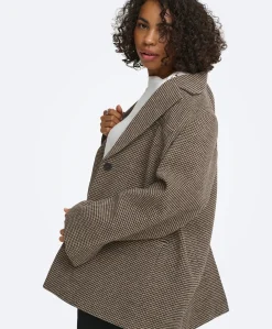 Dames blazer beige