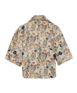 Dames blazer beige