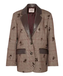 Dames blazer beige