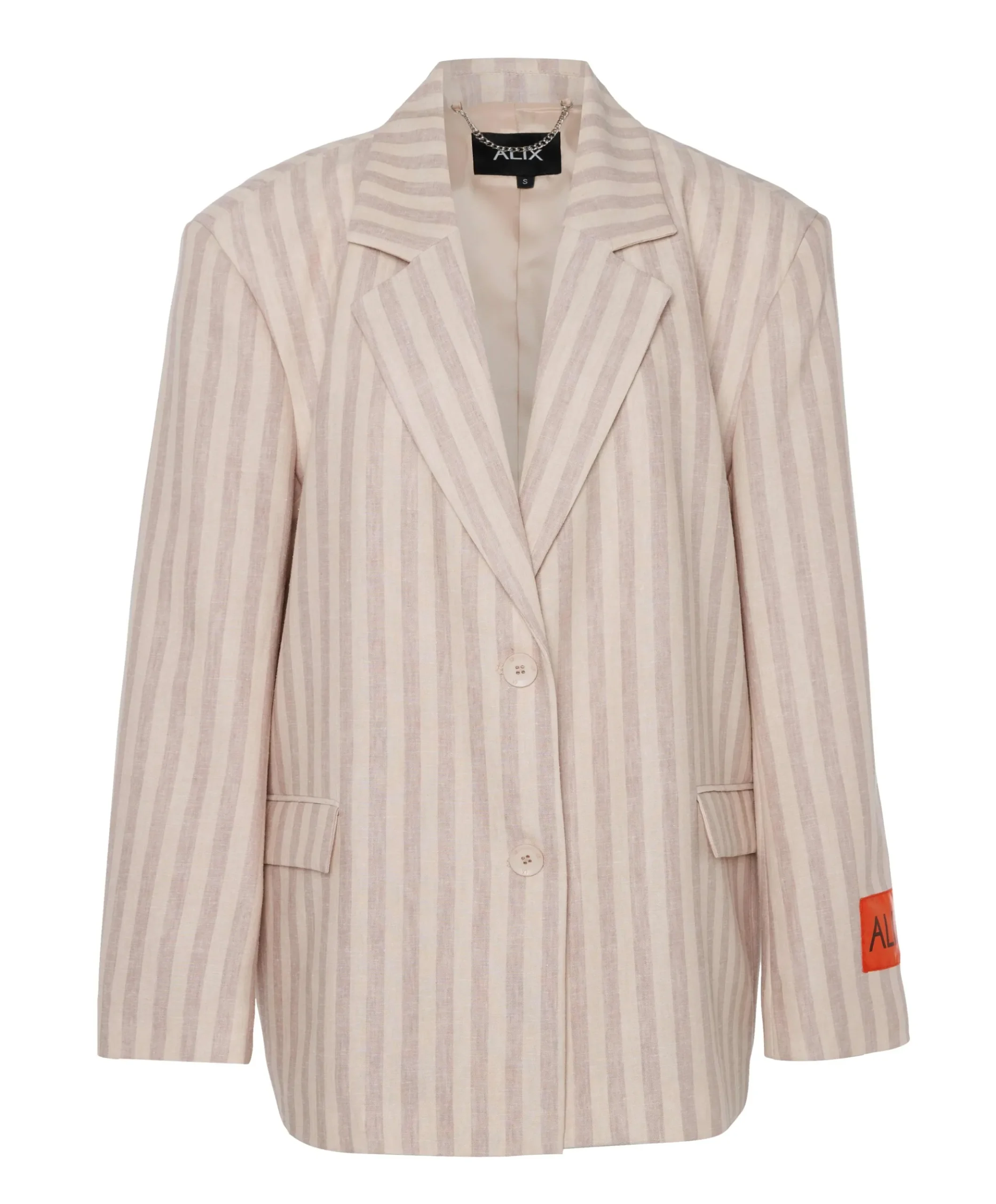 Dames blazer beige