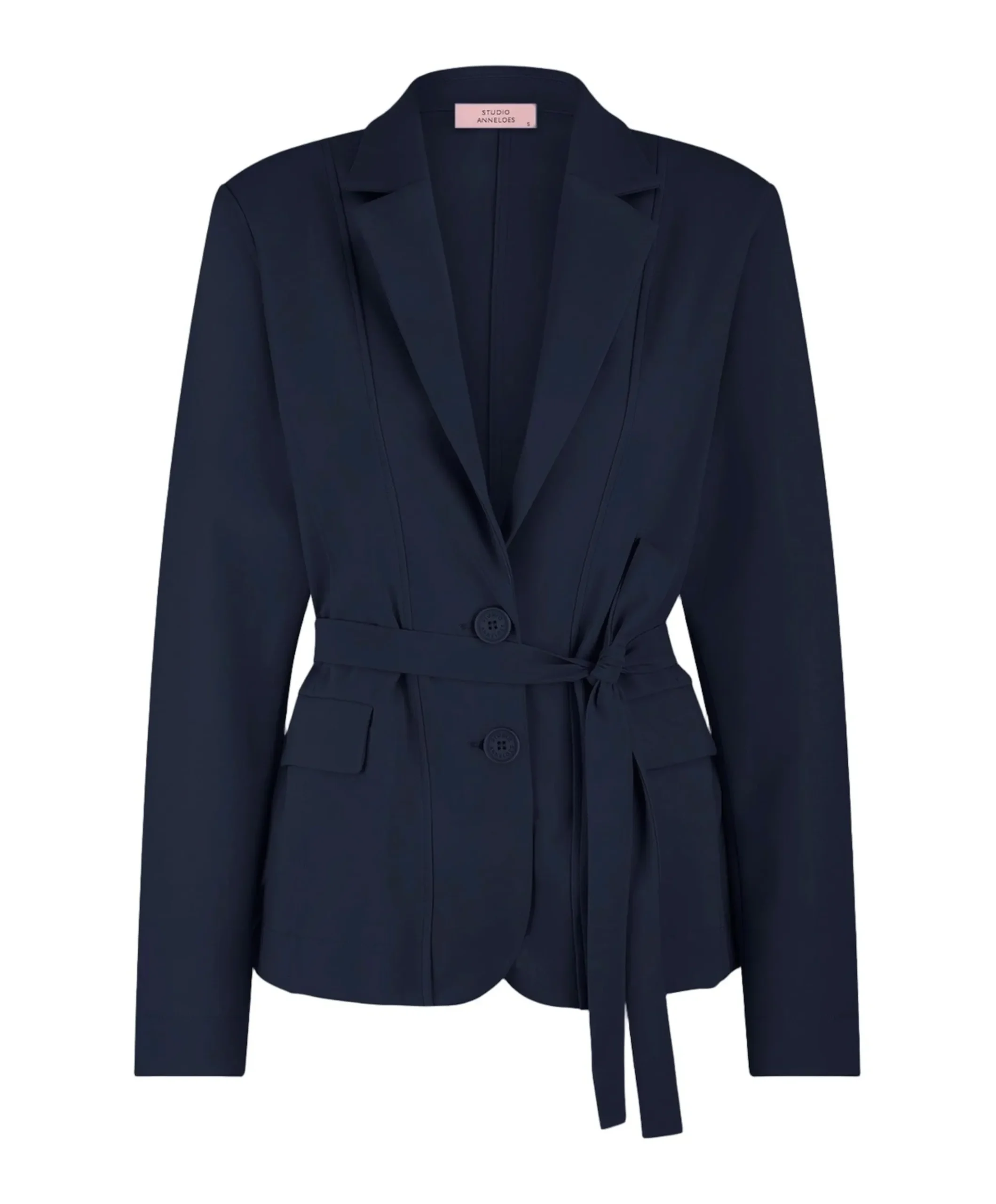 Dames blazer blauw