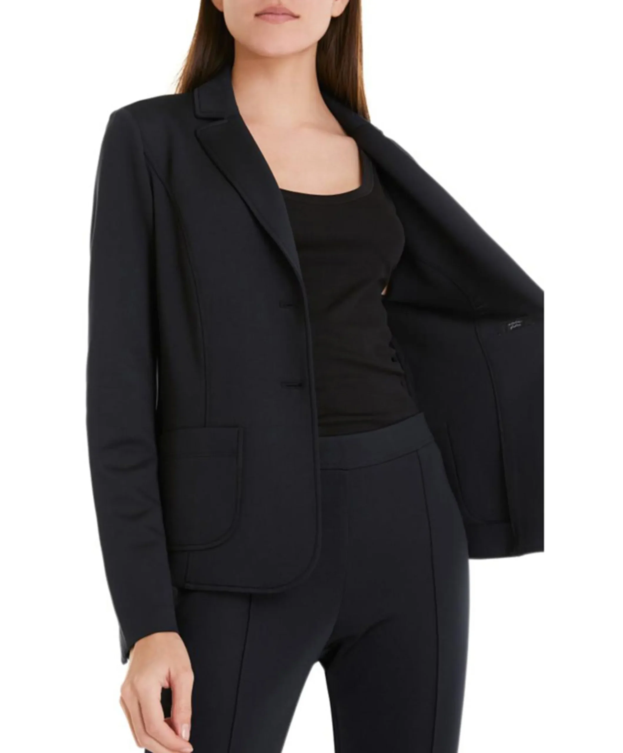 Dames blazer blauw